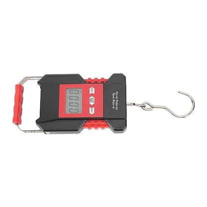 Fish Scale Digital Weight 110lb with Backlit LCD and USB Charging Compatible for Luggage Fishing Travel Includes Measuring Tape Design