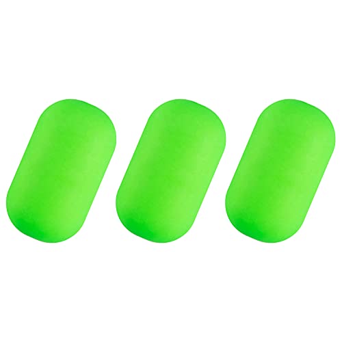 Dr.Fish 30 Pack Fishing Rig Floats Pompano Floats Walleye Rig Lure Making Accessories Surf Fishing Foam Snell Bobbers - color: Green, size: Medium-2/3*1/4"