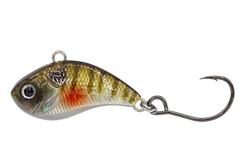 Eurotackle Z-Viber Original - Ultra Light and Ice Fishing Lure - Lipless Crankbait - 1/16oz Rattle Bait (1") - color: Baby Bluegill