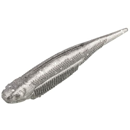 Strike King Strike King Spotlight Shim-E Minnow Fishing Lure, Soft Plastic Jerkbait, 6-Pack - color: Carolina Chrome, size: 3"