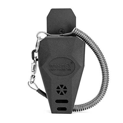 SAMSFX Fishing Pliers Sheath, 360-Degree Rotatable Belt Clip, Comes with Coiled Lanyard, Fishing Accessiores for Men