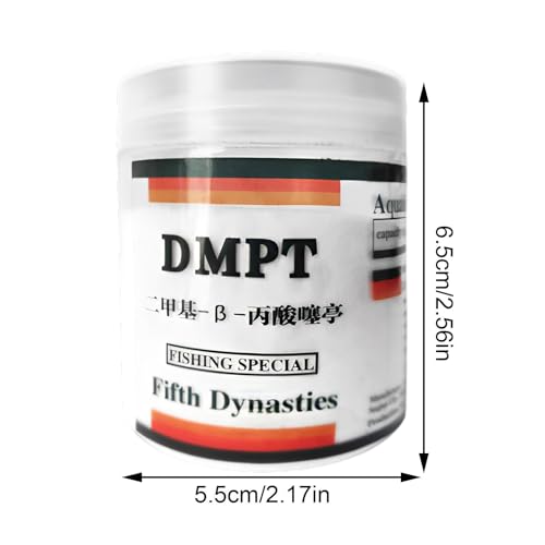 Dmpt Fish Attractant - Scent Fish Attractants, Fish Attractant Powder | 60g High Performance Fishing Scent All Naturals Fish Attractant, Long Lasting Fish Lure Formula for Bass Frogs Lures Lures Jigs