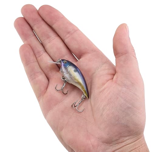 Berkley Shallow Money Badger Fishing Hard Bait - color: Crystal Shad, size: 1 1/2 in - 3/16 oz