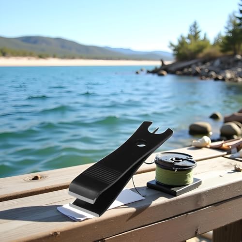 Black Mini Fishing Scissors Sea Wire Line Cutter Clip Stainless Steel Nipper Fishing Tools Fishing Line Cutter Wire Line Cut Fish Tackle Lure Hook Line Remover Pliers Stainless Scissors Tools