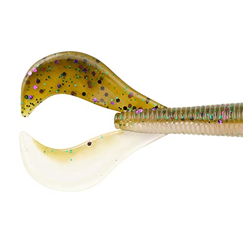 Berkley PowerBait Speed Boss Fishing Soft Bait - color: Skeet’s Green Money, size: 4 3/4"