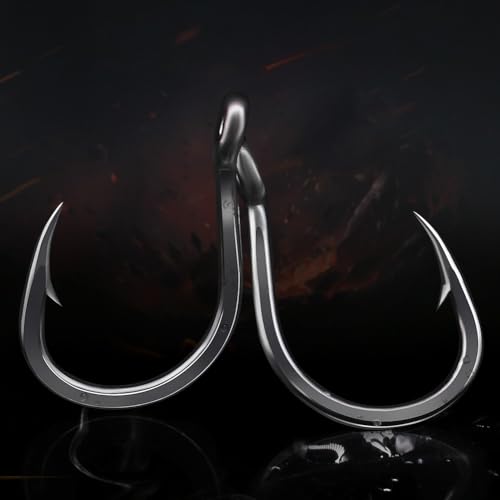 3X-Strong-Octopus-Hooks-Saltwater-Fishing-Circle-Hooks- Stainless Big Game Size 1-13/0 - size: 9/0 Pack of 10