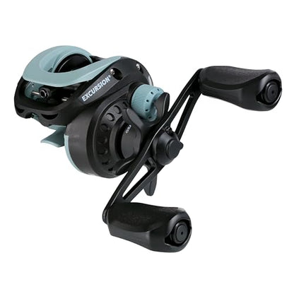 Shakespeare Excursion Low Profile Baitcast Fishing Reel - style: Left-hand
