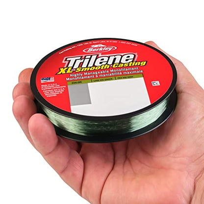 Berkley Trilene XL Monofilament Fishing Line - color: Low-Vis Green, size: 300yd, style: 6lb Test