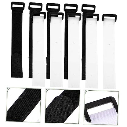 10pcs Adjustable Fishing Rod Wraps Straps for Organizing Fishing Gear Includes Bands for Transporting Poles Reducing and Enhancing Convenience