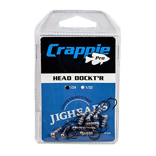 Bobby Garland Crappie Pro Jig Heads - color: Unpainted, size: 1/24 oz