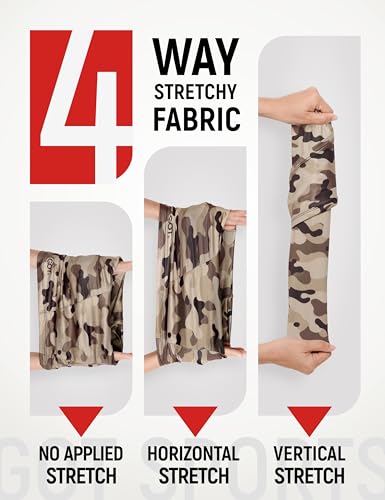 UPF 50+ Balaclava Ski Mask for Men Women - UV Face Mask Motorcycle Shiesty | Windproof, Breathable, Hinge Design, Full & Half Face Coverage, Fits Under Helmet, Snowboarding, Skiing - color: Jigsaw Mud Camo