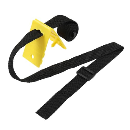 VINGLI Pool Cover Reel Set Solar Pool Cover Reel for Inground Swimming Pool, Aluminum Solar Swimming Inground Cover Blanket Reel (Upgrade) (Straps) - size: Universal (14-21 FT)