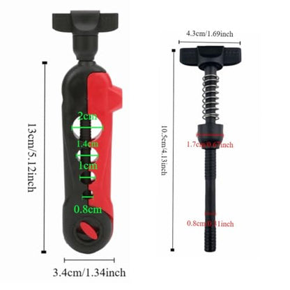 Portable Mini Fishing Line Spooler - Universal Reel Winder for Baitcaster & Spinning Reels, Fits Various Spool Sizes (5.12x1.34in)