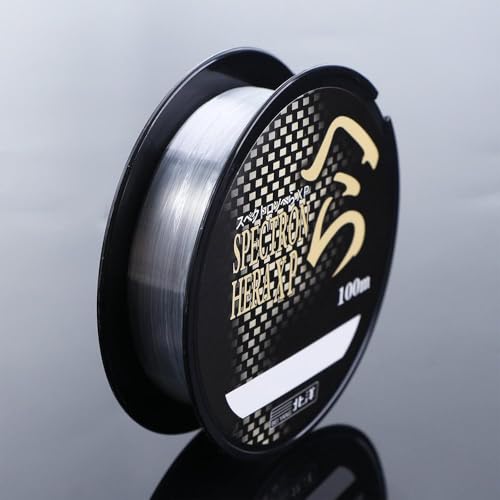 Fishing Line 100m Transparent Mainline Bass Fish Carp Fish Japan Material Tippet Fishing Tackle - color: Number 0.4 (0.104mm)