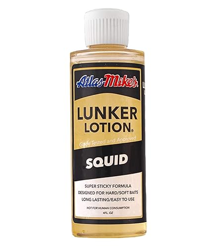 Atlas Mike's Lunker Lotion - color: Squid, style: Regular