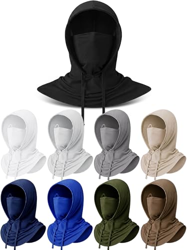 Cooling Balaclava Face Mask Breathable Full Head Mask Sun Protection Neck Cover UV Face Cover for Men Women - color: Tactical Color