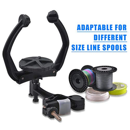 Fishing Line Spooler for Fishing Reel Line Winder Spooling Station System Baitcaster Line Spooler Machine Tool