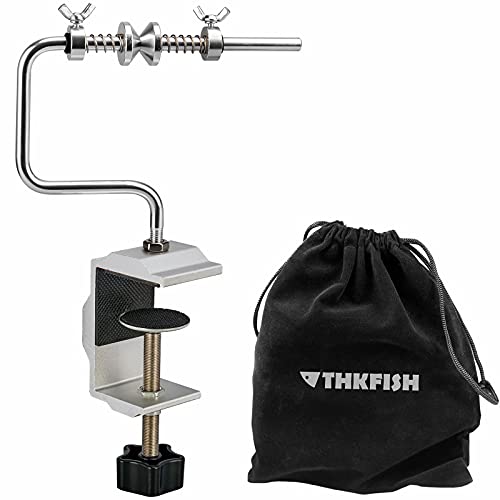 THKFISH Fishing Line Spooler Fishing Line Winder Spooler Fishing Accessories Adjustable Stable Portable Fishing Line Spooler/Fishing Line Remover - color: A -Long- Line Spooler