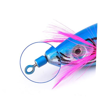 POPETPOP 4pcs Fishing Accessories Realistic Fake Bait Bass and Trout Lures Fishing Tools for Adults