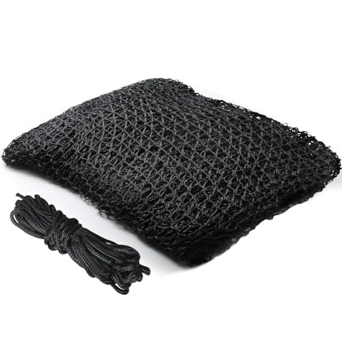 Golf Net for Hitting Practice, 10Ft to 50Ft Golf Ball Netting with 33Ft Hanging Nylon Rope,Also Use as Baseball, Hockey, Soccer, LAX Sport Net,Indoor and Outdoor. - size: 15x15 feet