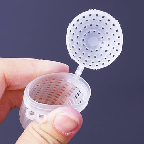 5Pcs Fishing Baits Cage Fish Baits Feeder Basket Holder Baits Bucket Swim Feeder Basket Fishing Tool Enduring