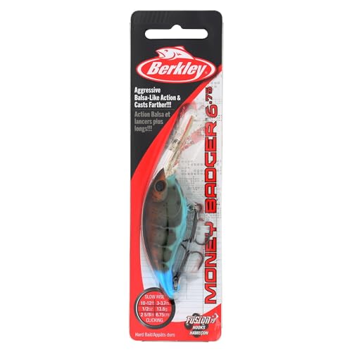 Berkley Money Badger Fishing Hard Bait - color: Killer Craw, size: 2 5/8in - 6.75 (1/2 oz)