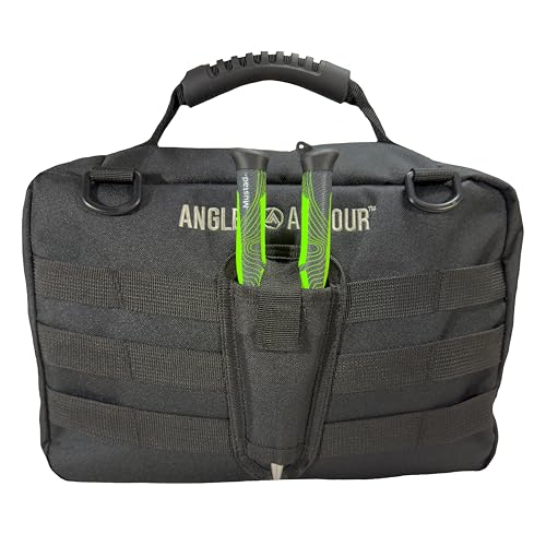 Angler Armour Bait Binder Fishing Tackle Bag, Soft Side Tackle Organizer, Sling Tackle Storage, Bait Storage, Bait Utility Bag, Artificial Lure Storage, Bait Organizer Bag, Saltwater Freshwater Bags