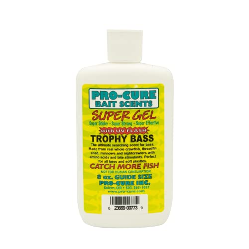 Pro-Cure Trophy Bass Super Gel, 8 Ounce