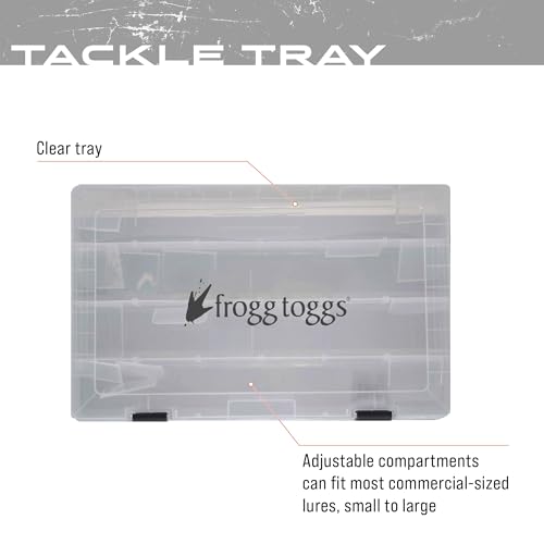 FROGG TOGGS 3600 Waterproof Tackle Tray, Tackle Storage, Dry Box - style: 3600