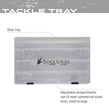 FROGG TOGGS 3600 Waterproof Tackle Tray, Tackle Storage, Dry Box - style: 3600
