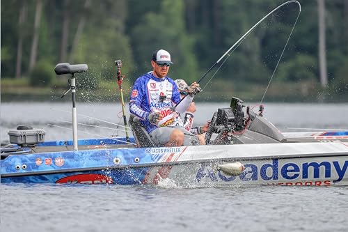 Duckett Fishing Jacob Wheeler Signature 2.0 Casting Rods, Spinning & Crankin' Rods, Pro Angler Designed, Extremely Lightweight & Balanced Sensi-Touch Multi-Modulus Blanks - size: 6'10" Medium Light Fast Spinning