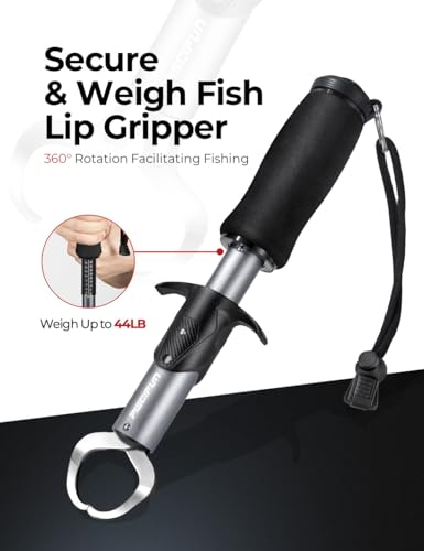 Piscifun Fishing Tool Kit, Stainless Steel Fishing Gear Set with Corrosion Resistant Tools for Freshwater Saltwater Fishing, Practical Fishing Gifts for Men and Anglers - style: 6PCS - Line Spooler Kit