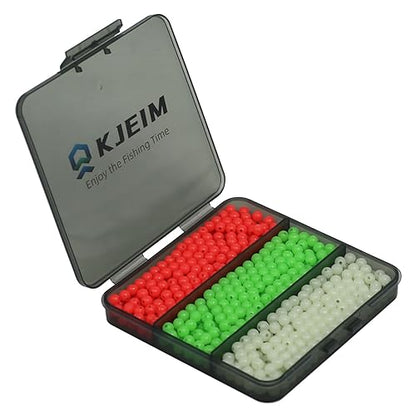 Fishing Beads 6mm 8mm 10mm Glow in The Dark Bead Round Plastic Lure Rigging Catfish Rig Freshwater Saltwater for Fishing Rigs - size: 6mm (600pcs)