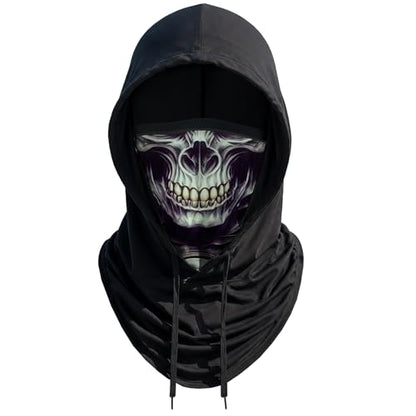 Skull Balaclava Hat for Women Men Sun UV Protection Summer Cooling Full Face Mask Cycling Hiking Fishing Outdoor Sports - color: Skull 05