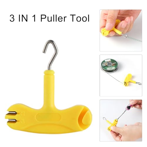 Fishing Tool Tie Knot Tool Fish Line Fishing Hook Puller Multifunctional Fishing Equipment Fishing Knot Puller