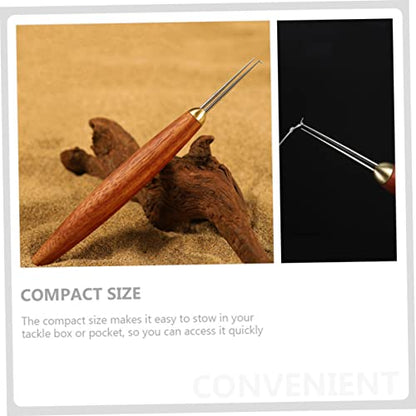 Fishing Knotter Compact Fishing Line Knotter Tool for Tying Portable Accessory for Tackle Box Pocket and Sea Gear