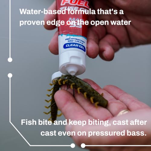 BaitFuel Fuse Gel Fish Attractant for Soft Plastics & Fishing Lures