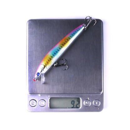 Fishing Lures Kit Minnow Popper Crank Baits Freshwater Bass Fishing Baits Set - color: DYP15PCSA