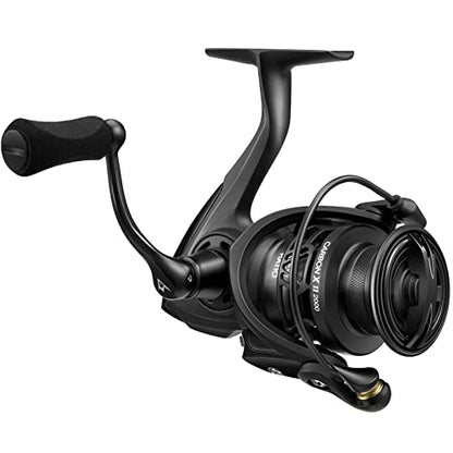 Piscifun Carbon X II Ultralight Spinning Reel, Light to 5.5oz | 10+1 BB, upgraded carbon frame rotor, 22lb Max Drag, 5.5oz lightweight design, smooth freshwater fishing performance - size: 2000