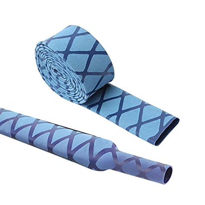 Heat Shrink Tubing, Heat Shrink Wrap Tube Sleeve for Fishing Rods Grip Handle with Non Slip and Insulation Blue (Diameter 30mm, Length 39in) - color: Blue, size: Diamter:30mm Length:39