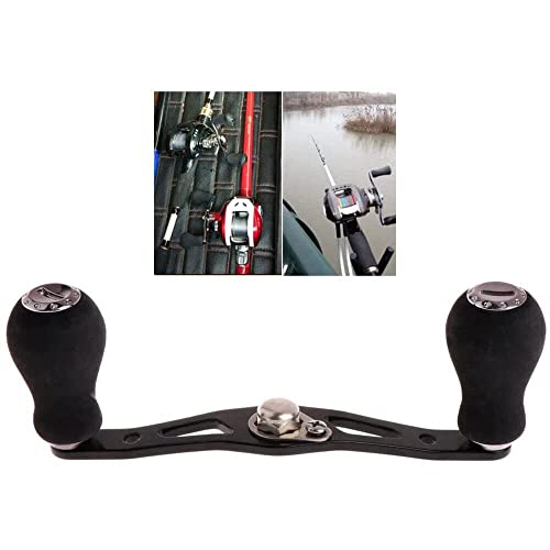 3PCS Black EVA Power Fishing Reel Handle Grip Fit For Abu Garcia Daiwa Baitcasting USA