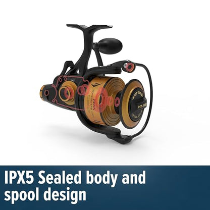 Penn Spinfisher VI Spinning Fishing Reel - size: 4500, style: Ssvii Live Liner - New Model