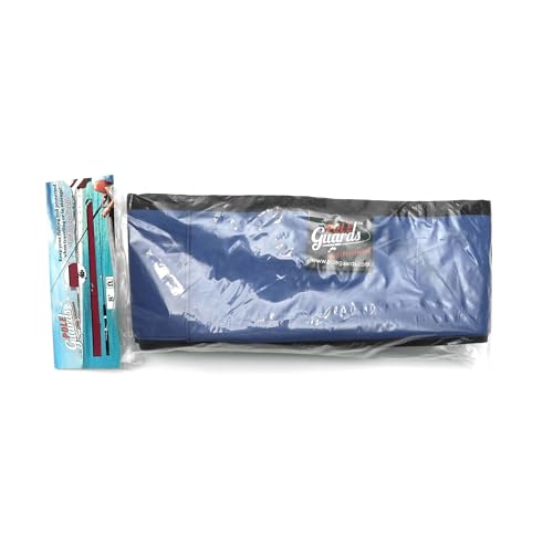 Full-Enclosure Fishing Rod Sleeve Bag Cover Sock Protector. Fits Conventional & Spinning Rods. Made in USA - color: Royal Blue, size: 10' feet (120 inches long), style: 8 inches in circumference
