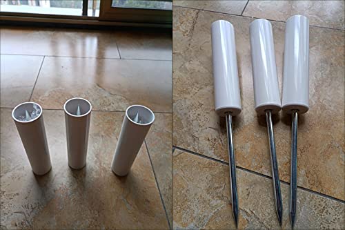 Rod Pole Holders for Bank Fishing，Fishing Rod Holder Ground，Fishing Holder Stand，with Copper Fishing Rod Alarm Bell