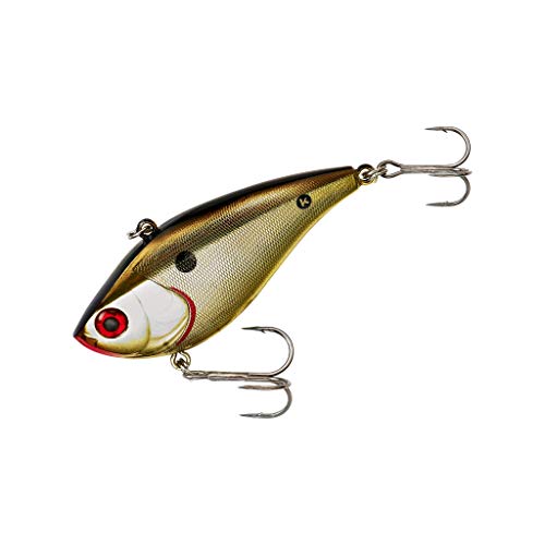 BOOYAH One Knocker Bass Fishing Crankbait Lure - color: Gold Shiner, size: 1/2 oz