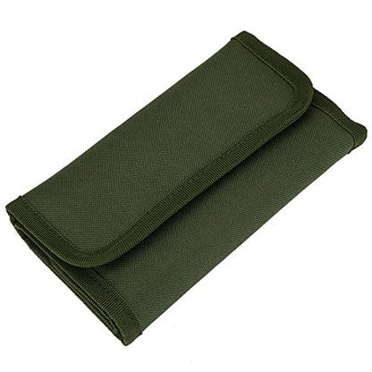 Roll Up Fly Tying Tool Pouch Fishing Accessory Case Nylon Artificial Lure Storage Bag Holder Fishing Tackle Binder Bag