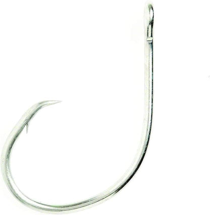 Eagle Claw Lazer Sharp L197 Circle Sea Offset Circle Hook 1/0 to 7/0 in 100 Or 50 Packs - size: 4/0 - 100 Pack