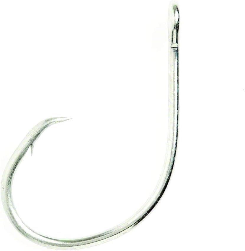 Eagle Claw Lazer Sharp L197 Circle Sea Offset Circle Hook 1/0 to 7/0 in 100 Or 50 Packs - size: 1/0 - 100 Pack