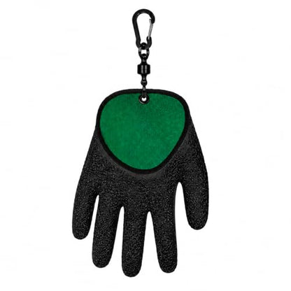 Fishing Gloves for Men with Quick Release Keychain, Fish Handling Gloves with Magnetic Carabiner, Anti Slip Fish Gloves with for Bass Fishing, Catfish, Kayak & Shore Fishing - color: Only-Right