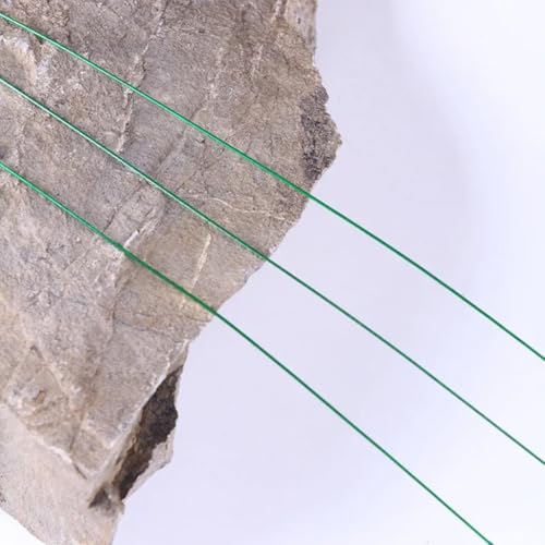 20 Pcs 20cm Super Strong Tensile Force Anti Bite Steel Fishing Line Steel Wire Leader with Rotating Snaps Fishing Lead Wire